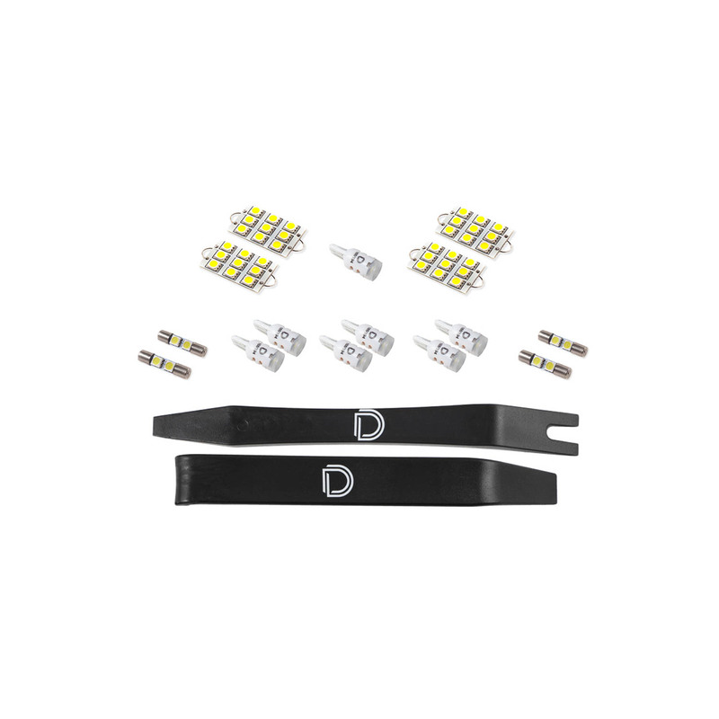  Diode Dynamics - Interior LED Kit for 2011-2023 Dodge Charger, Cool White Stage 2